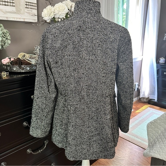 Nautica Black & Gray Tweed Jacket - Picture 3 of 15